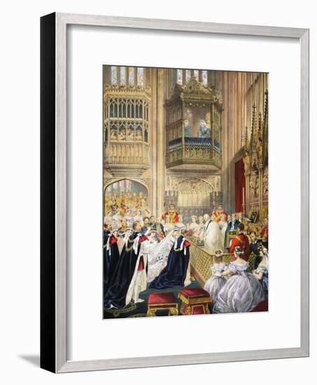 The Marriage at St George's Chapel-null-Framed Giclee Print