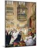 The Marriage at St George's Chapel-null-Mounted Giclee Print