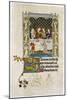 The Marriage Feast at Cana, Early 14th Century-null-Mounted Giclee Print