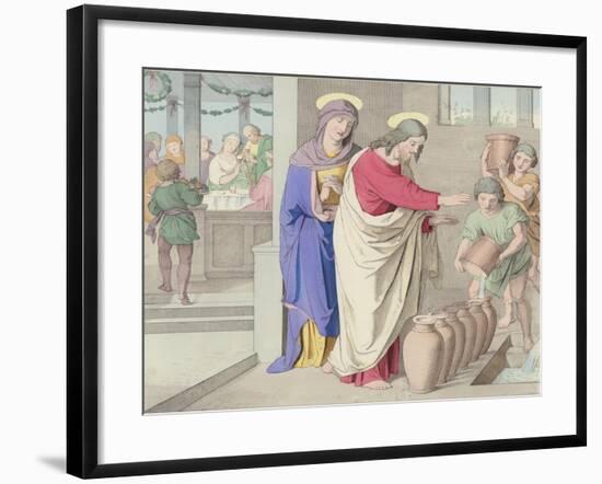 The Marriage in Cana-null-Framed Giclee Print