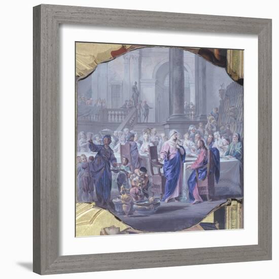 The Marriage of Cana-Vittorio Maria Bigari-Framed Giclee Print