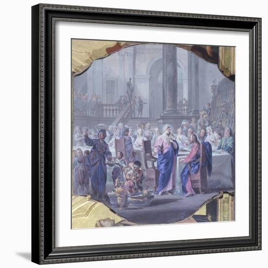 The Marriage of Cana-Vittorio Maria Bigari-Framed Giclee Print