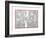 The Marriage of Heaven and Hell, 1984-Keith Haring-Framed Giclee Print