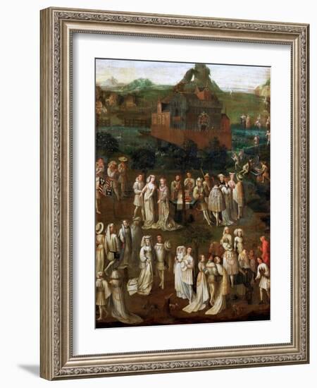 The Marriage of Philip the Good to Isabella of Portugal on January 1430-Jan van Eyck-Framed Giclee Print