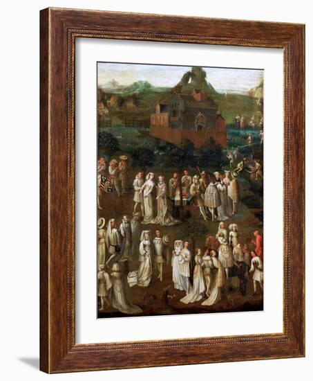 The Marriage of Philip the Good to Isabella of Portugal on January 1430-Jan van Eyck-Framed Giclee Print