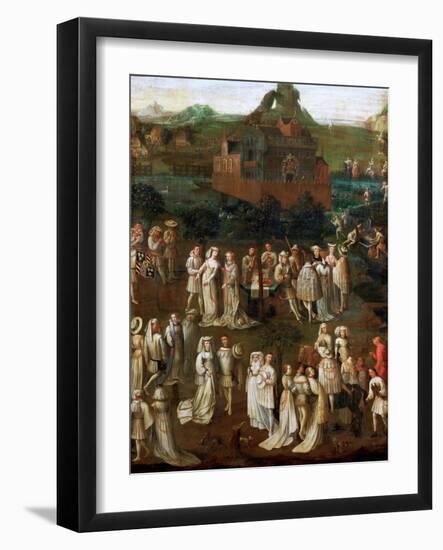 The Marriage of Philip the Good to Isabella of Portugal on January 1430-Jan van Eyck-Framed Giclee Print