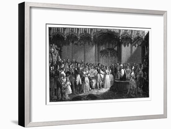 The Marriage of Queen Victoria and Prince Albert, 1840-George Hayter-Framed Giclee Print