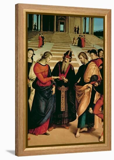 The Marriage of the Virgin, 1504-Raphael-Framed Premier Image Canvas