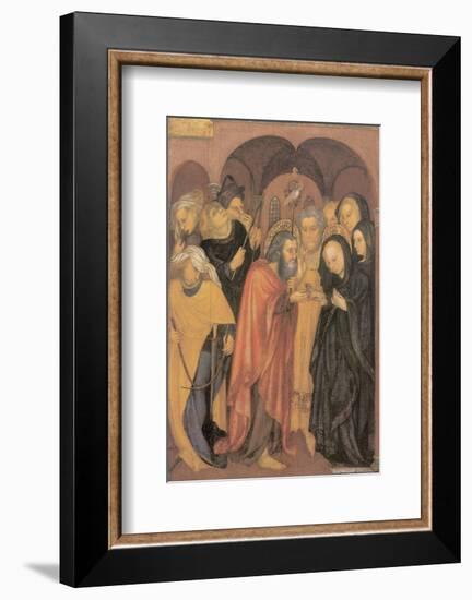 The Marriage Of The Virgin-Michelino Da Besozzo-Framed Premium Giclee Print