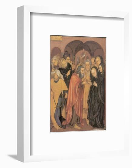 The Marriage Of The Virgin-Michelino Da Besozzo-Framed Premium Giclee Print