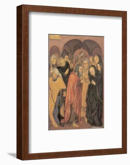 The Marriage Of The Virgin-Michelino Da Besozzo-Framed Premium Giclee Print