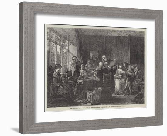 The Marriage Settlement, Time of the Restoration-Thomas Falcon Marshall-Framed Giclee Print