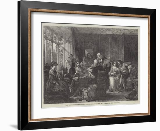 The Marriage Settlement, Time of the Restoration-Thomas Falcon Marshall-Framed Giclee Print