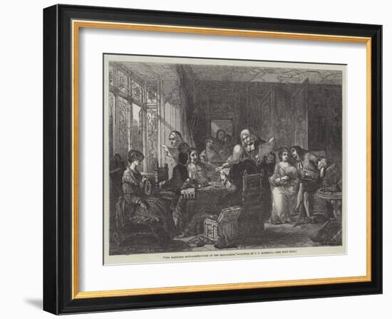 The Marriage Settlement, Time of the Restoration-Thomas Falcon Marshall-Framed Giclee Print