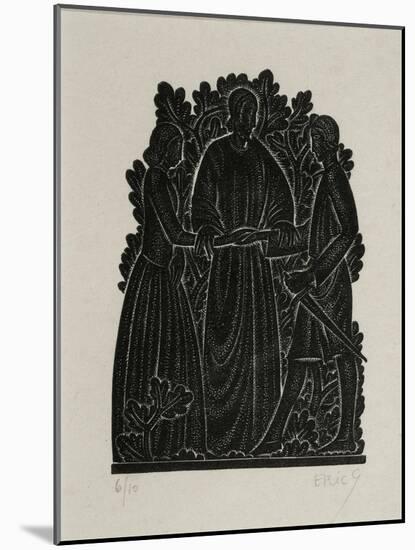 The Marriage-Eric Gill-Mounted Giclee Print