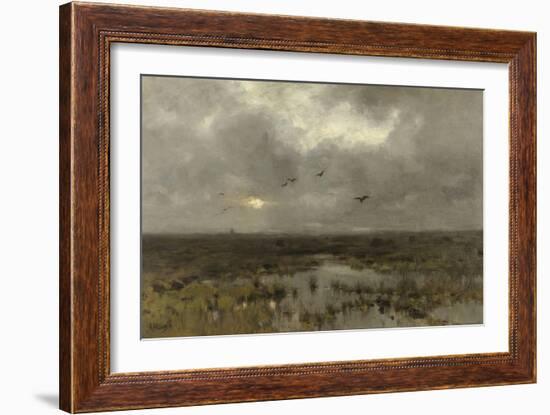 The Marsh, C. 1885-88-Anton Mauve-Framed Art Print