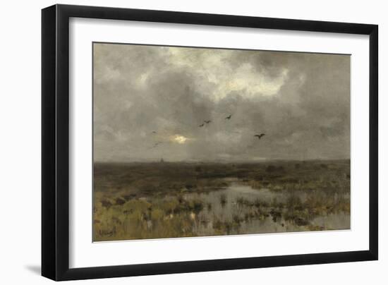 The Marsh, C. 1885-88-Anton Mauve-Framed Art Print