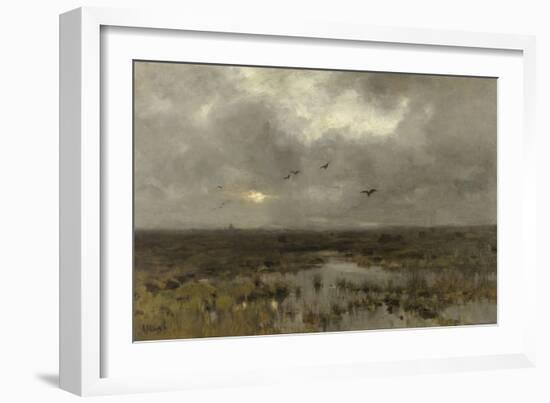 The Marsh, C. 1885-88-Anton Mauve-Framed Art Print