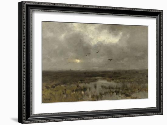 The Marsh, C. 1885-88-Anton Mauve-Framed Art Print