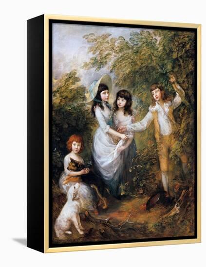 The Marsham Children, 1787-Thomas Gainsborough-Framed Premier Image Canvas