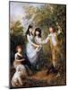 The Marsham Children, 1787-Thomas Gainsborough-Mounted Giclee Print