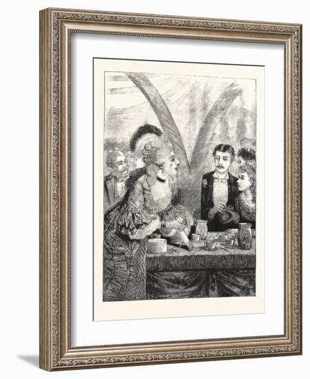 The Martha Washington Reception and Centennial Tea-Party at the Academy of Music-null-Framed Giclee Print