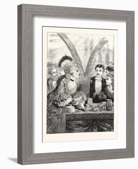 The Martha Washington Reception and Centennial Tea-Party at the Academy of Music-null-Framed Giclee Print