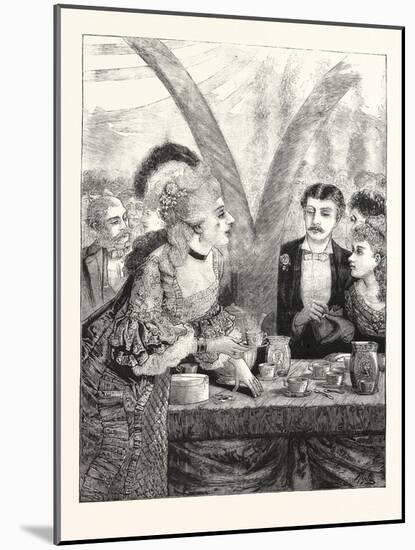 The Martha Washington Reception and Centennial Tea-Party at the Academy of Music-null-Mounted Giclee Print