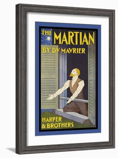 The Martian by Du Maurier-Edward Penfield-Framed Art Print