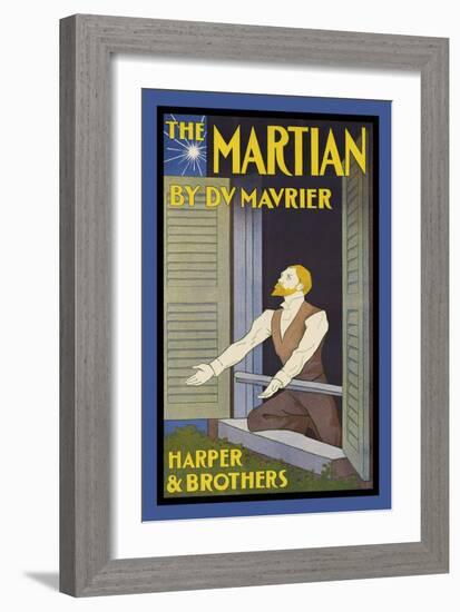 The Martian by Du Maurier-Edward Penfield-Framed Art Print