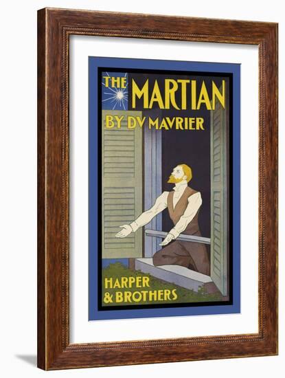 The Martian by Du Maurier-Edward Penfield-Framed Art Print