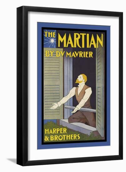 The Martian by Du Maurier-Edward Penfield-Framed Art Print