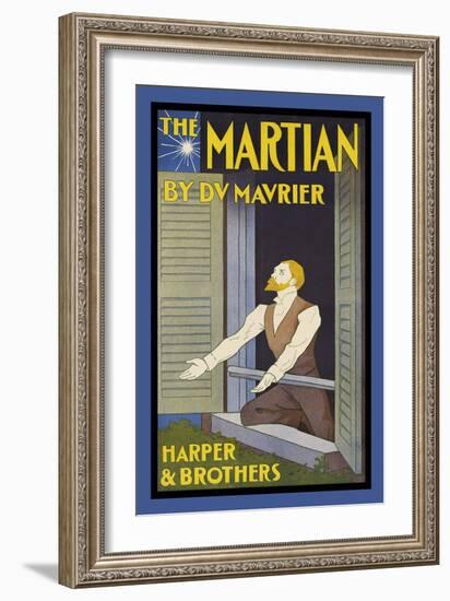 The Martian By Du Maurier-Edward Penfield-Framed Art Print