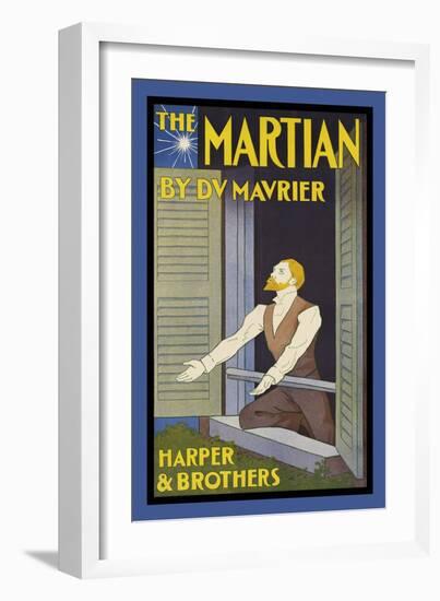 The Martian By Du Maurier-Edward Penfield-Framed Art Print