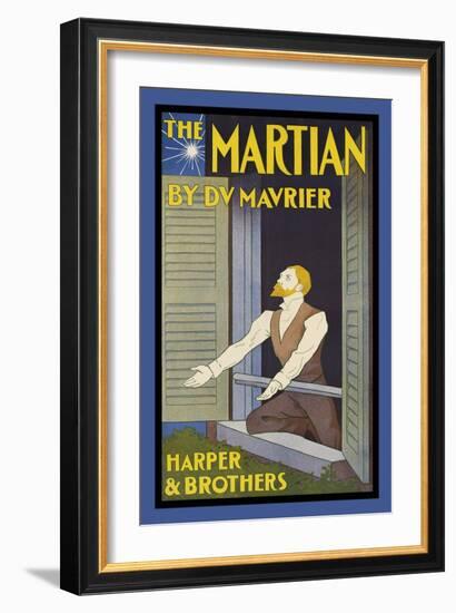 The Martian By Du Maurier-Edward Penfield-Framed Art Print