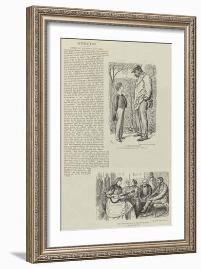 The Martian-George Du Maurier-Framed Giclee Print