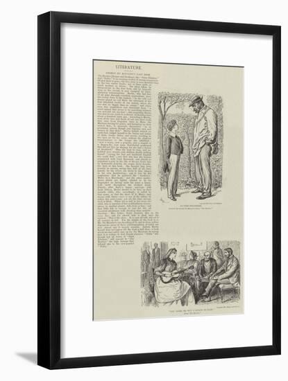The Martian-George Du Maurier-Framed Giclee Print