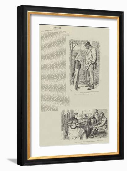 The Martian-George Du Maurier-Framed Giclee Print