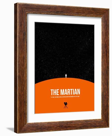 The Martian-NaxArt-Framed Art Print