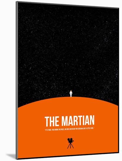 The Martian-NaxArt-Mounted Art Print