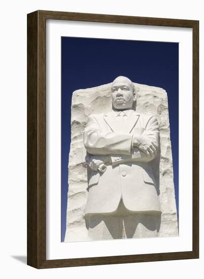 The Martin Luther King Memorial-John Woodworth-Framed Photographic Print