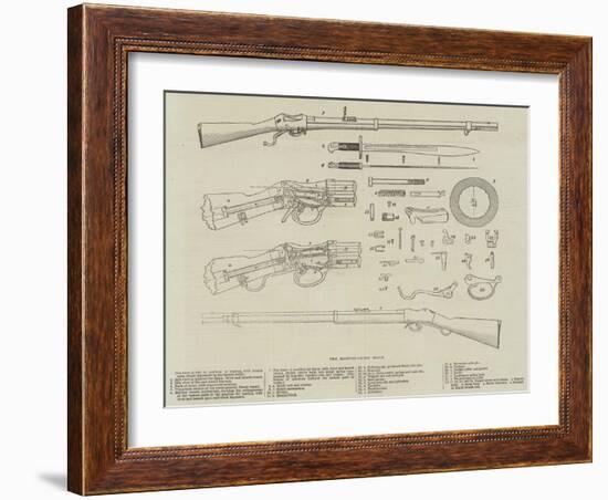 The Martini-Henry Rifle-null-Framed Giclee Print