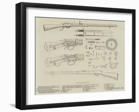 The Martini-Henry Rifle-null-Framed Giclee Print