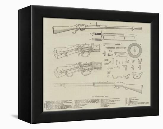 The Martini-Henry Rifle-null-Framed Premier Image Canvas