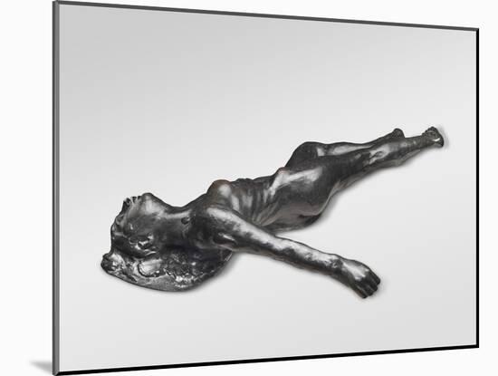 The Martyr, Modeled 1885, Enlarged 1889, Cast by Alexis Rudier (1874-1952), 1925 (Bronze)-Auguste Rodin-Mounted Giclee Print