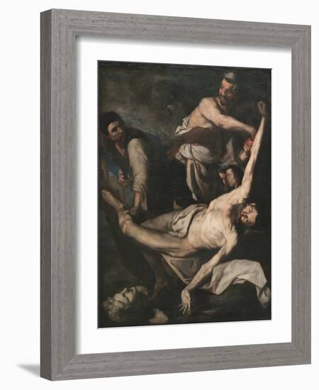 The Martyrdom of Saint Bartholomew-José de Ribera-Framed Giclee Print