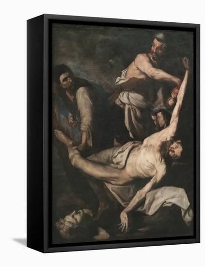 The Martyrdom of Saint Bartholomew-José de Ribera-Framed Premier Image Canvas