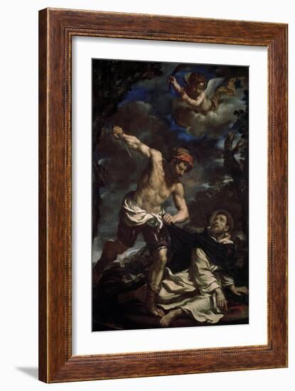 The Martyrdom of Saint Peter, End 1620S-Guercino-Framed Giclee Print