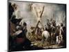 The Martyrdom of St Andre. (Oil on Canvas, 17Th Century)-Bartolome Esteban Murillo-Mounted Giclee Print