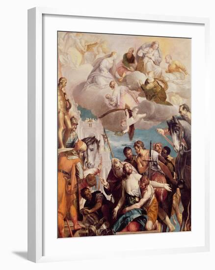 The Martyrdom of St. George-Paolo Veronese-Framed Giclee Print